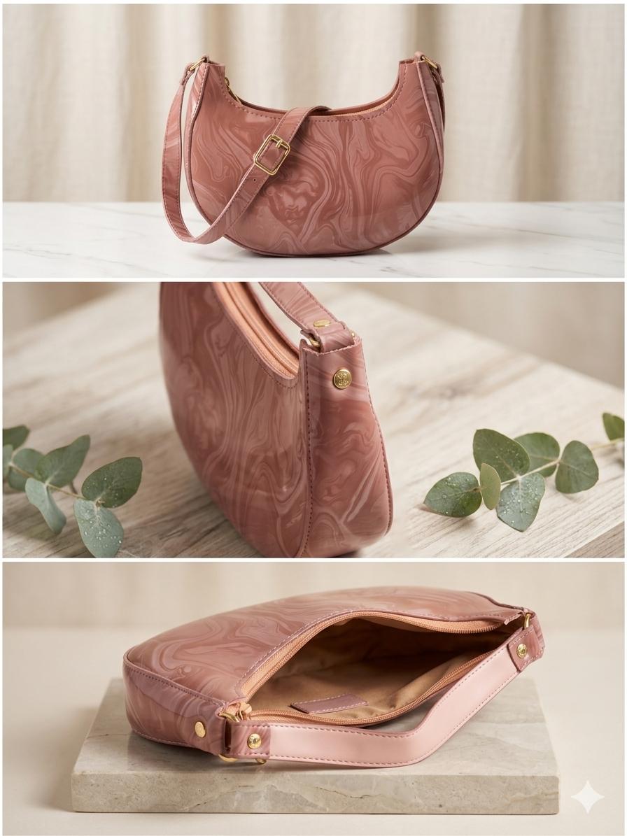 New Solid Color PU Leather Women's Crossbody Bag With Stylish Red Wide Shoulder Strap Shoulder Small Square Bag