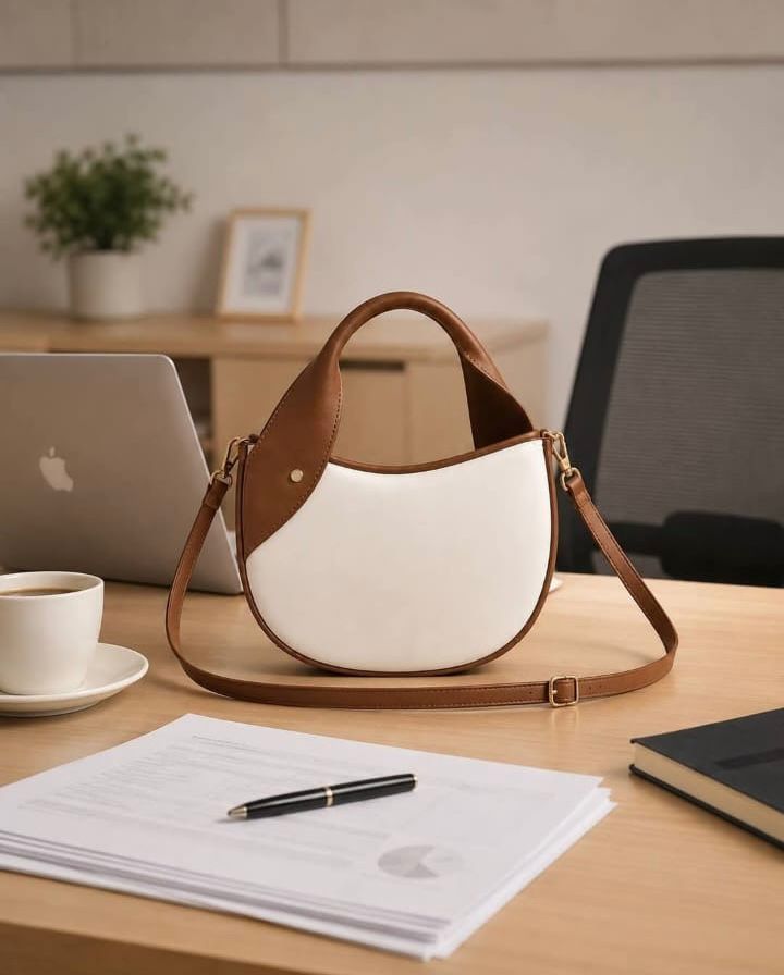 New Ladies Hand Bag With high quality That make The Luxury Feel Inspired By The Curves Of The Night